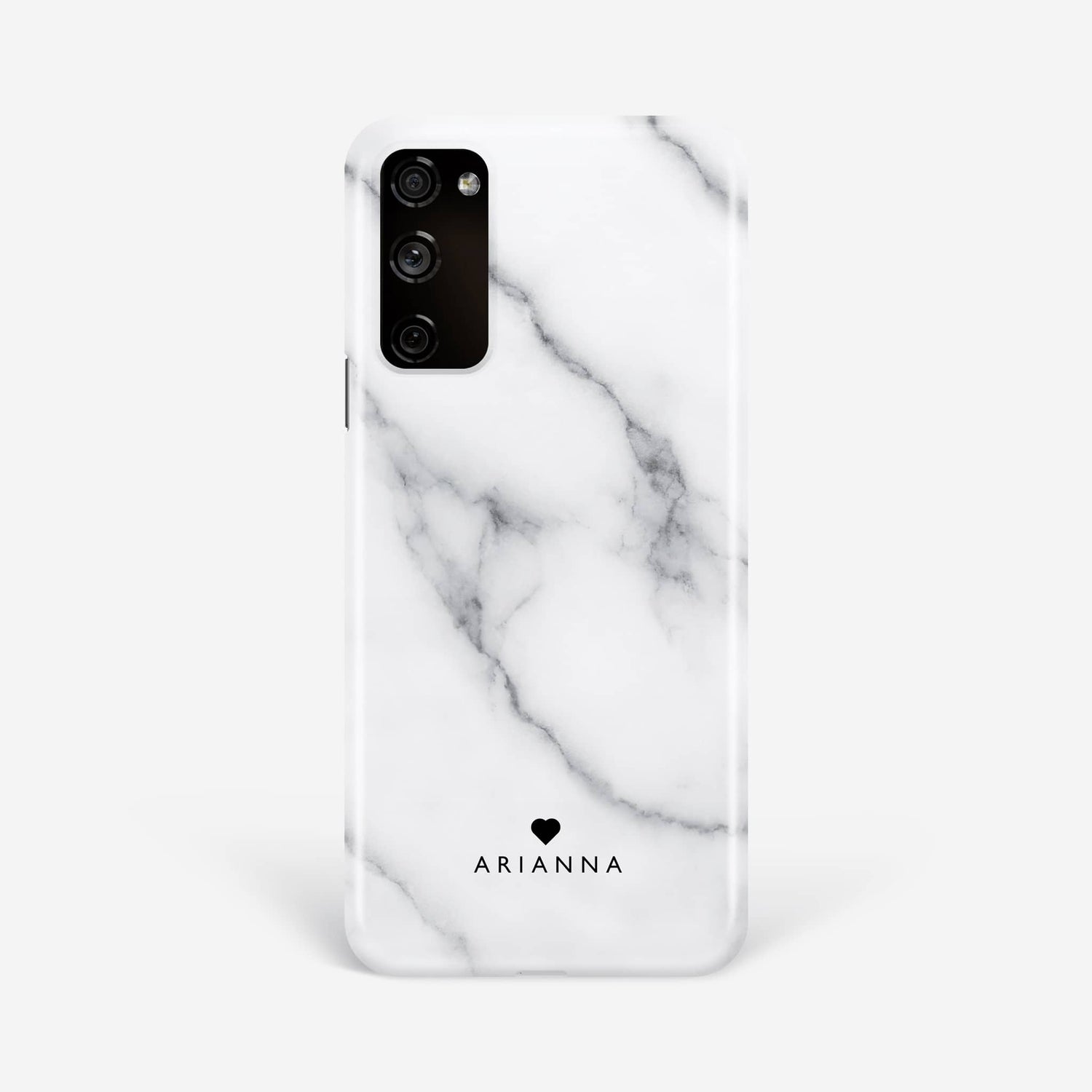 Grey Heart Marble Phone Case Phone Case