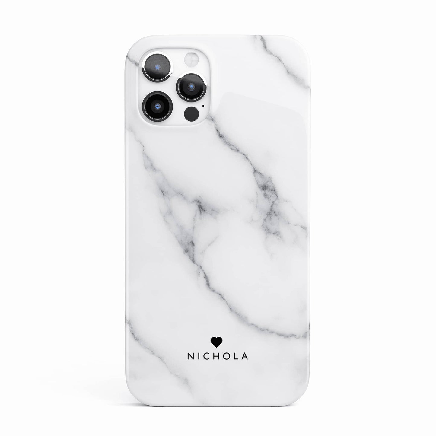 Grey Heart Marble Phone Case Phone Case