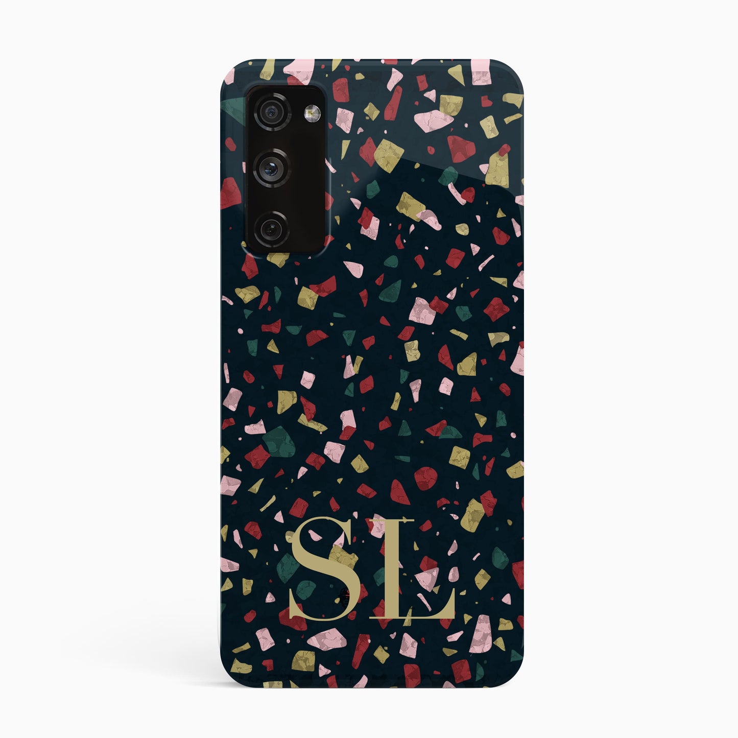 Personalised Winter Terrazzo Phone Case Phone Case