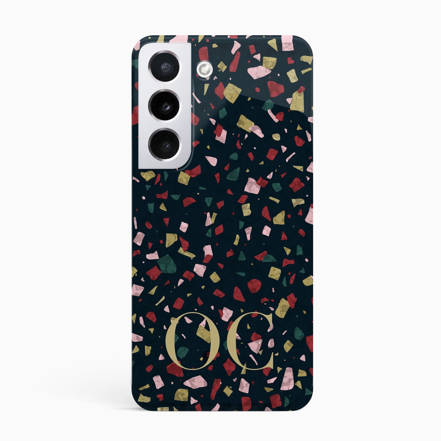 Personalised Winter Terrazzo Phone Case Phone Case