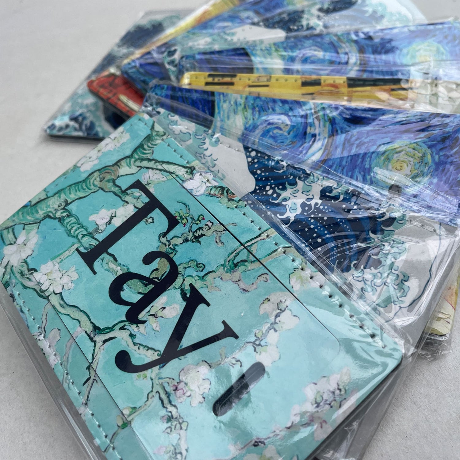 Famous Art Personalised Luggage Tag  luggage tag