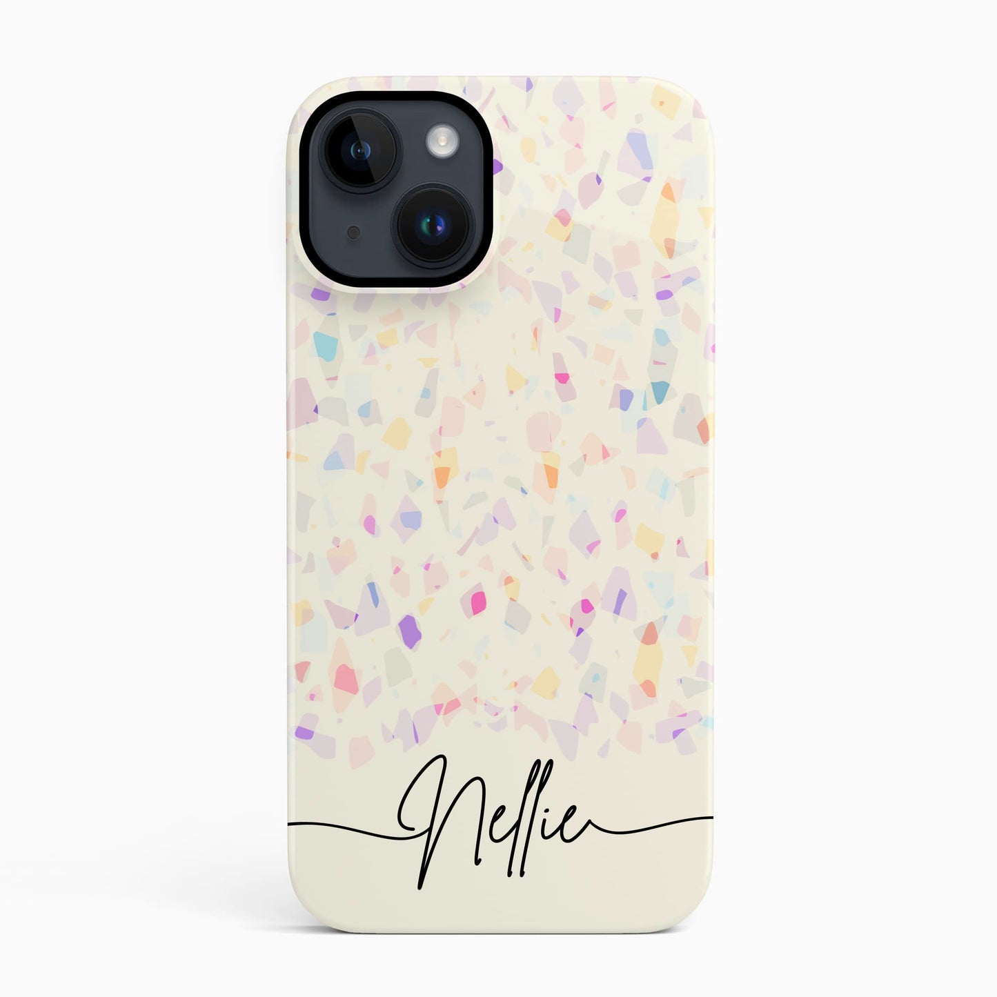 Custom Rainbow Terrazzo Phone Case  Phone Case