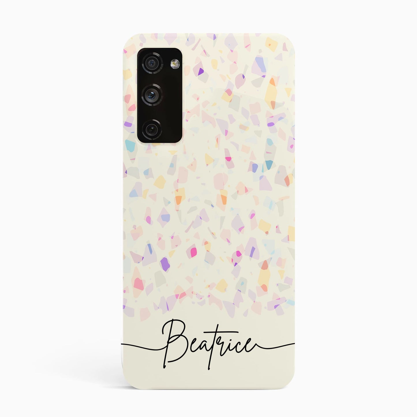 Custom Rainbow Terrazzo Phone Case Phone Case
