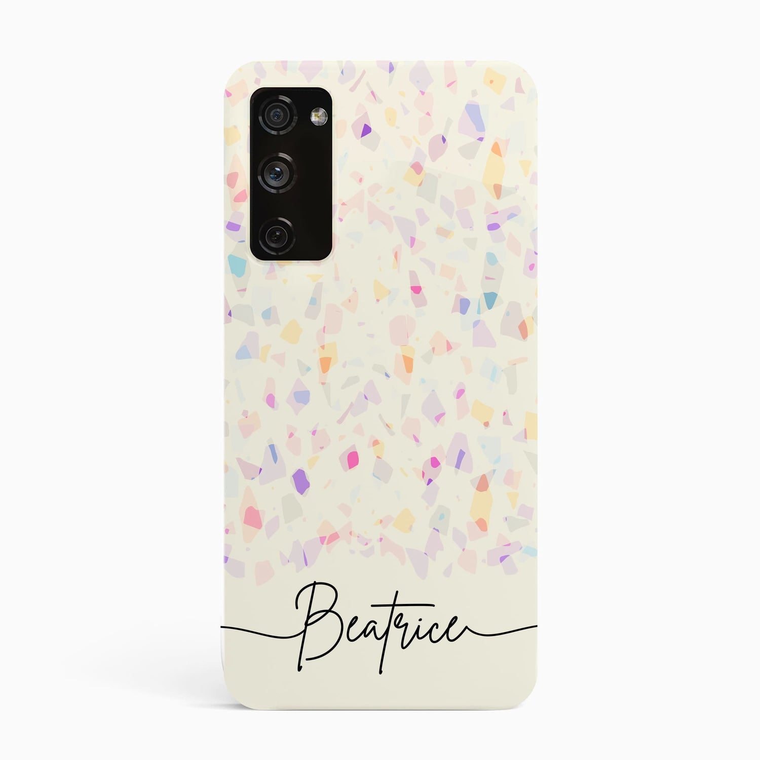 Custom Rainbow Terrazzo Phone Case Phone Case