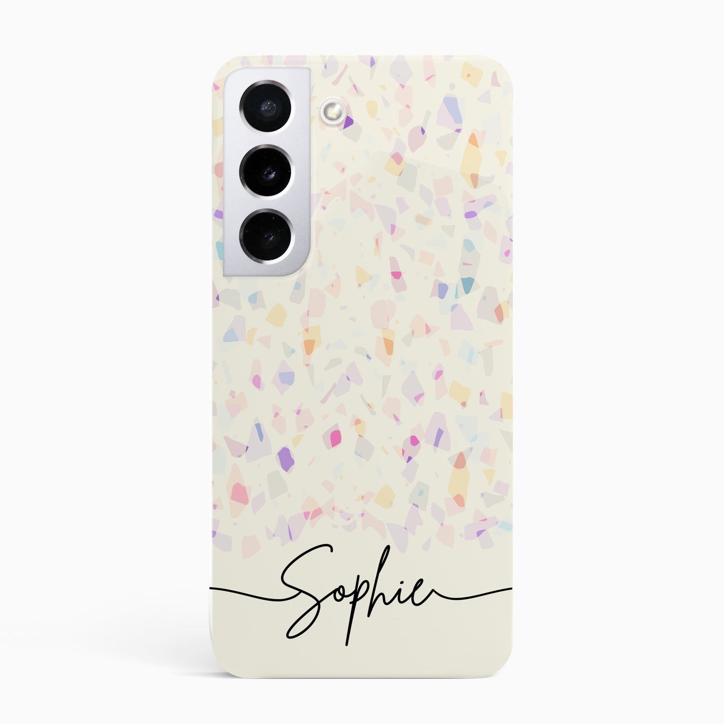 Custom Rainbow Terrazzo Phone Case Phone Case