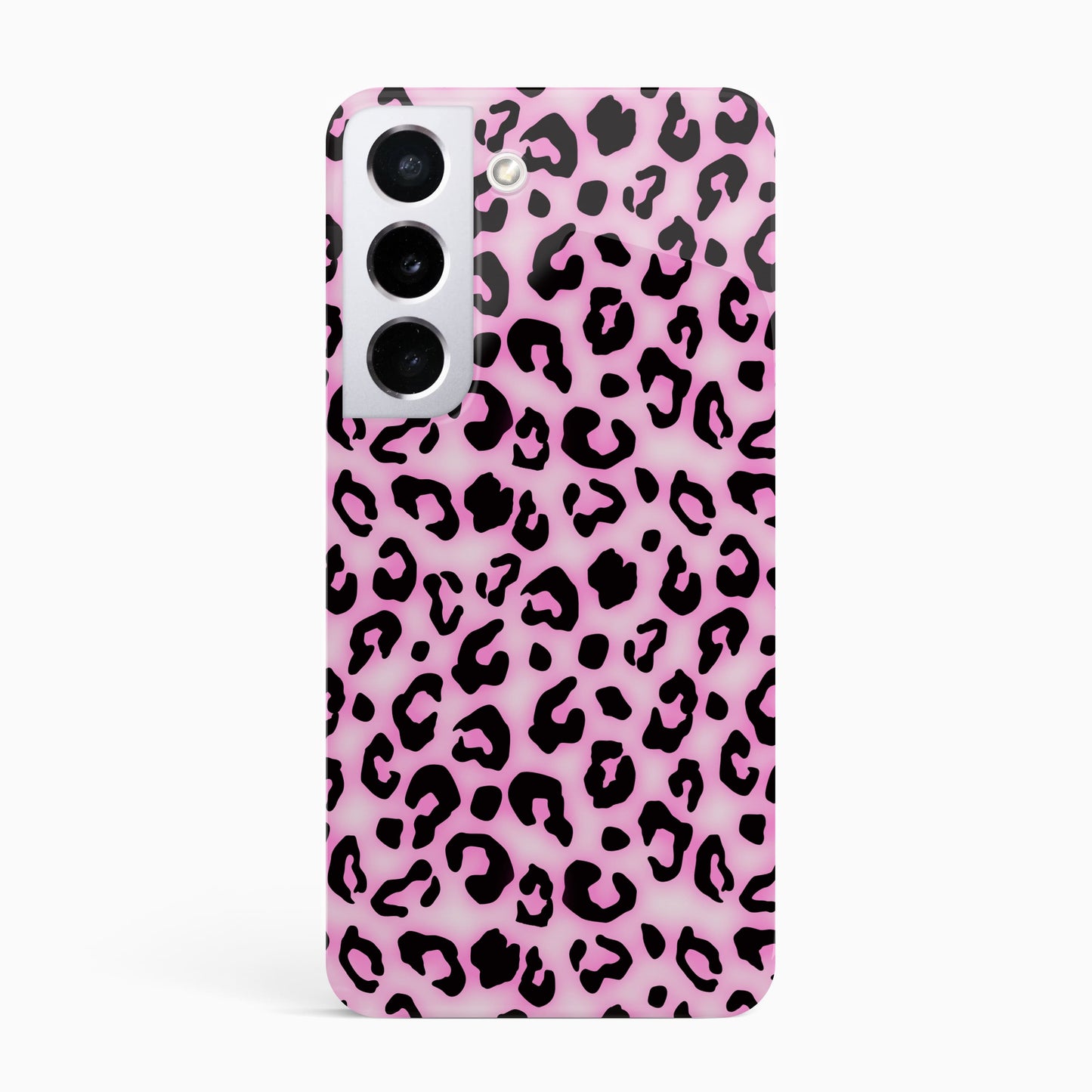 Pink Blush Leopard Print Phone Case Samsung Galaxy S22 Phone Case