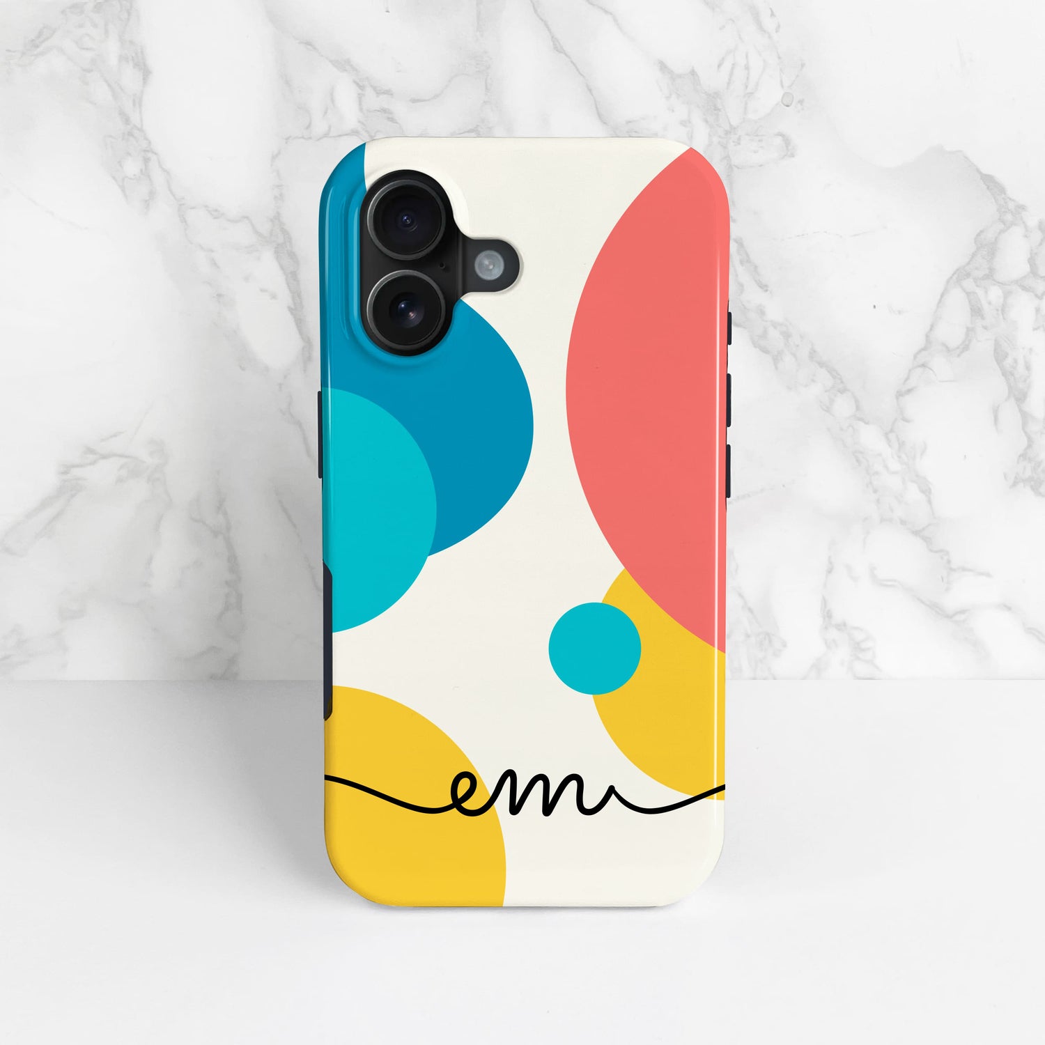 Abstract Art Primary Colours iPhone Case  Phone Case