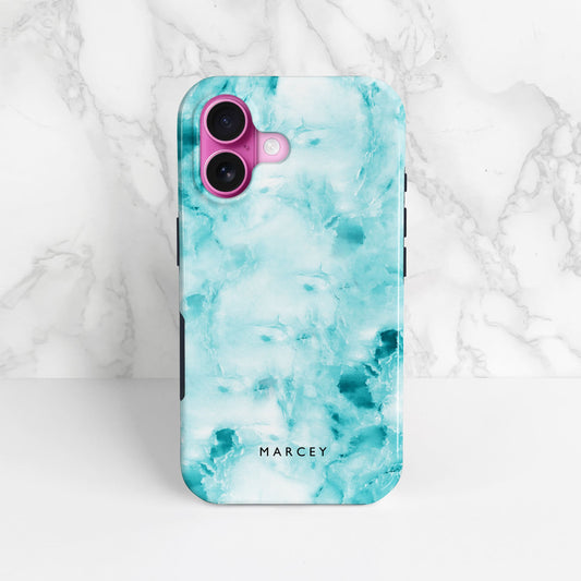 Personalised Blue Marble Phone Case  Phone Case