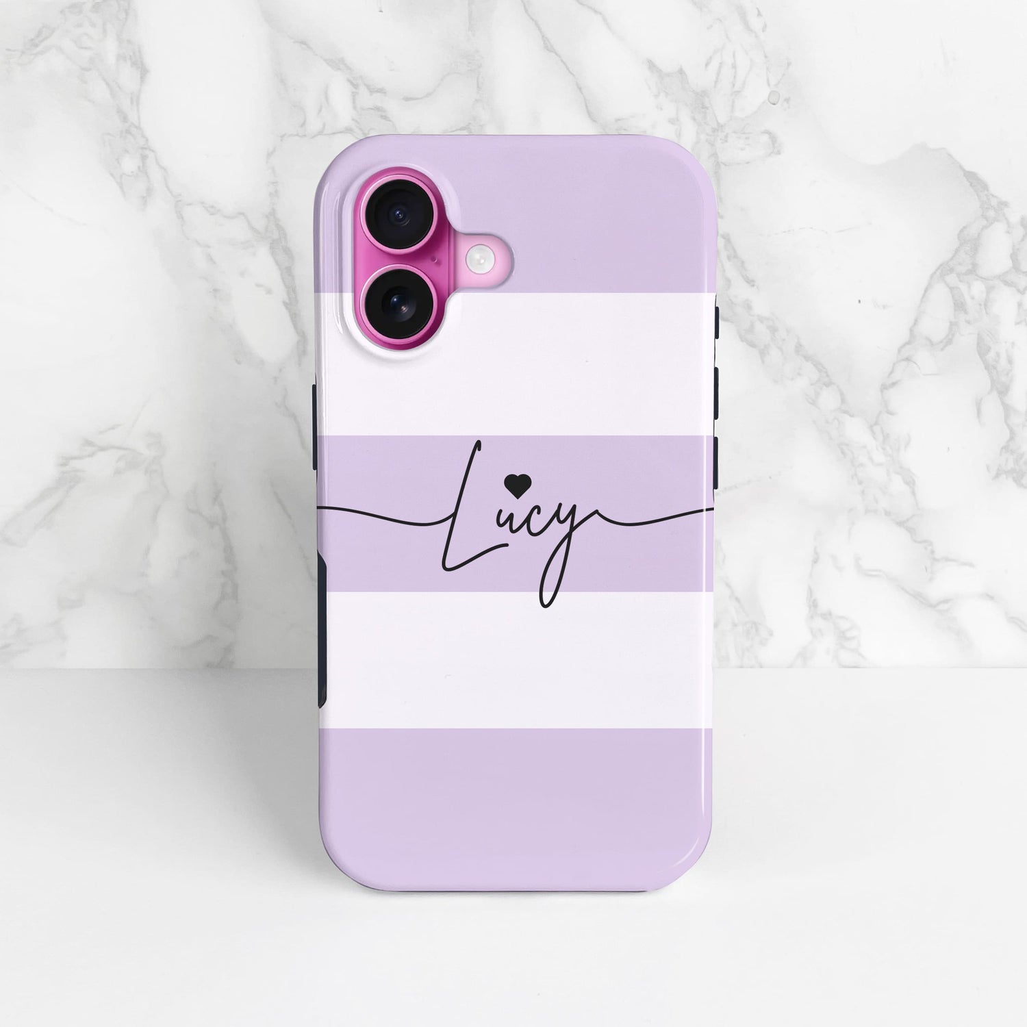 Custom Light Purple Stripes Case  Phone Case