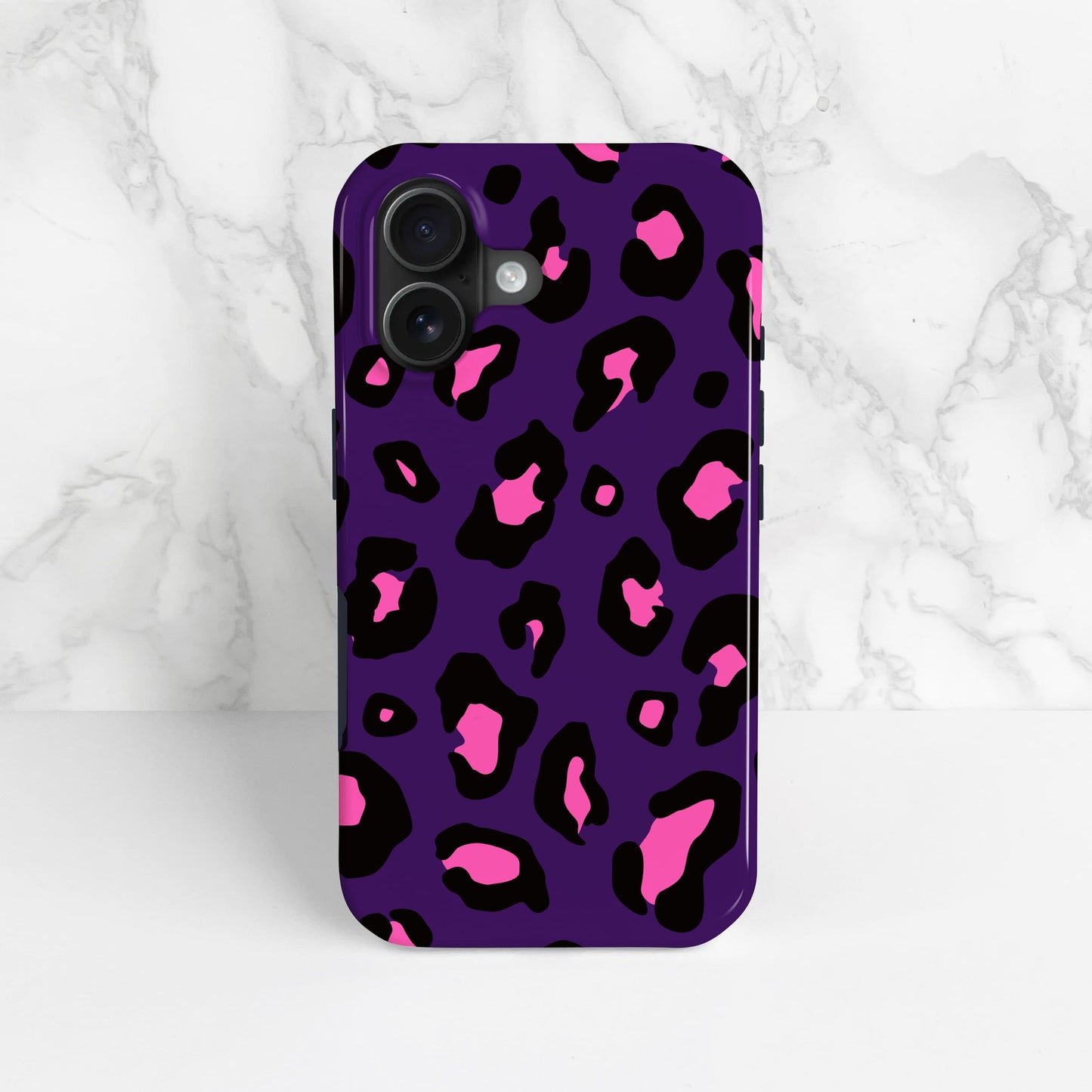 Dark Purple Leopard Spot Pattern Case  Phone Case