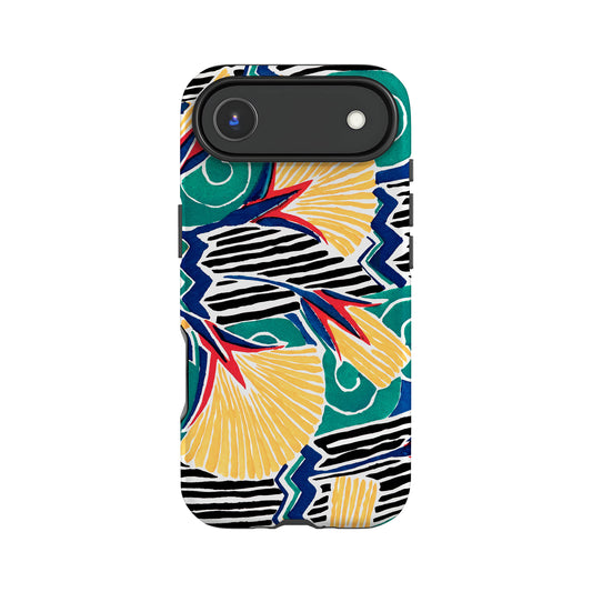 Retro Yellow Floral Case Phone Case