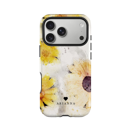 Personalised Sunflowers Phone Case iPhone 17 Pro Phone Case