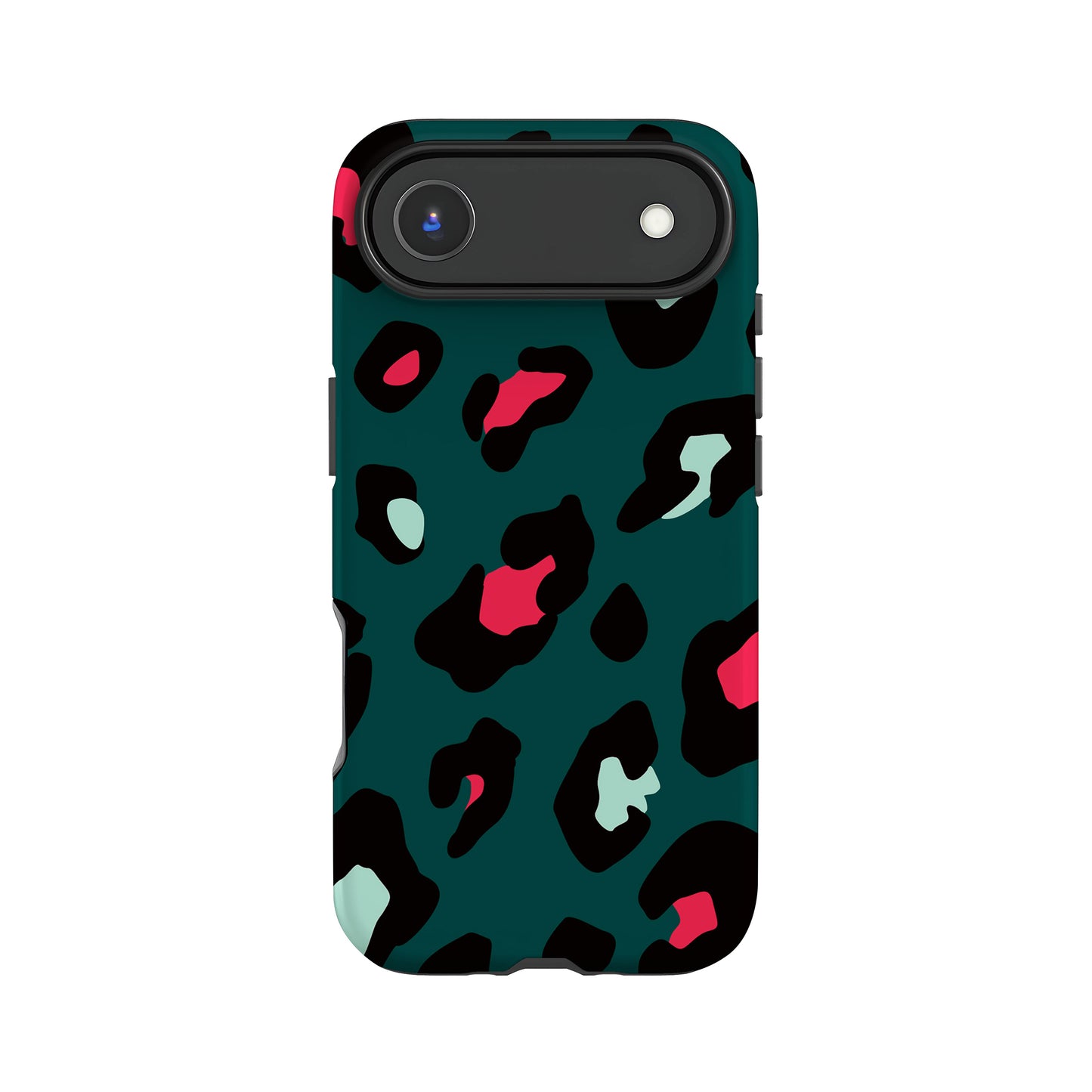 Green and Red Leopard Print Phone Case iPhone 17 Air Phone Case