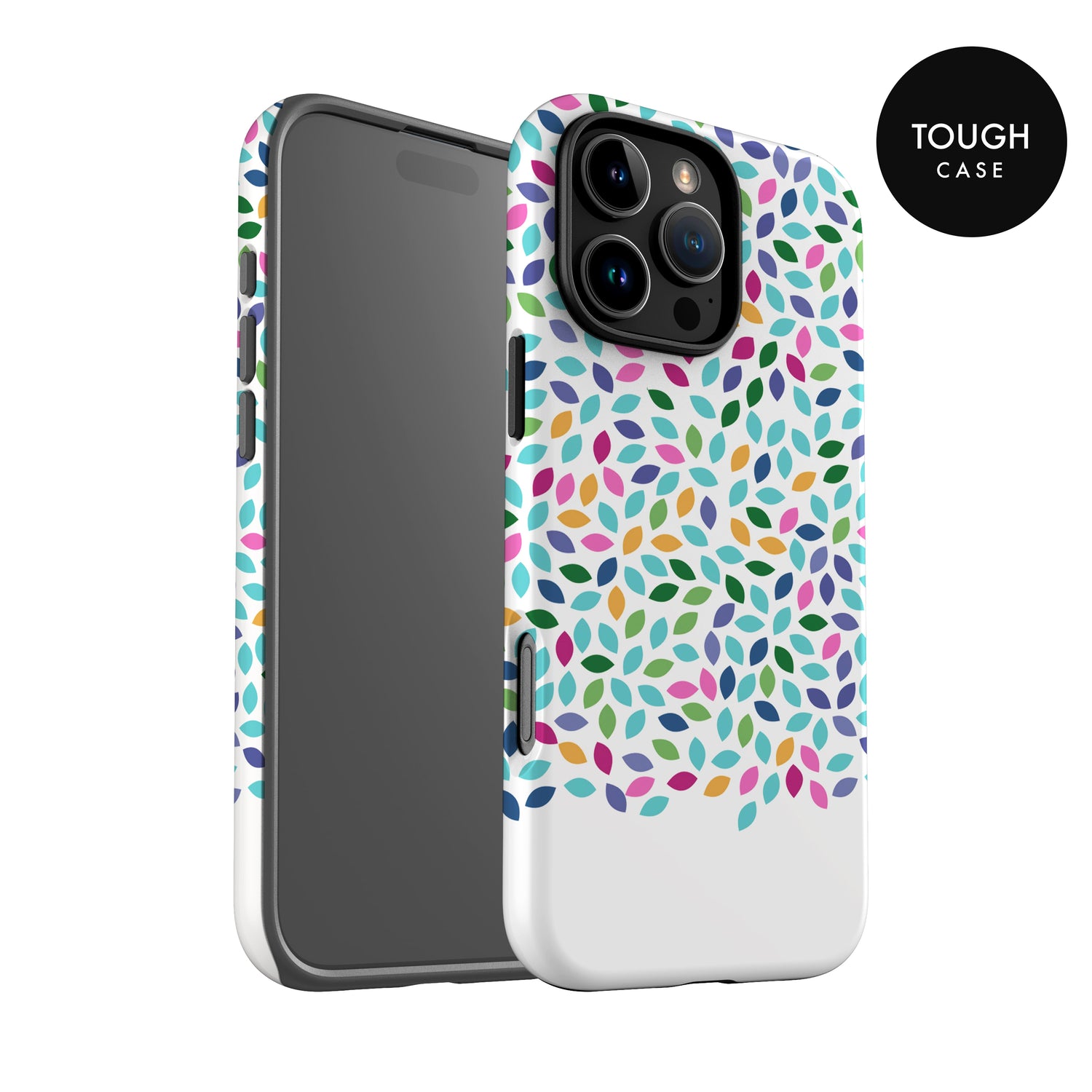 Ditsy Leaf Floral Personalised iPhone Case Phone Case