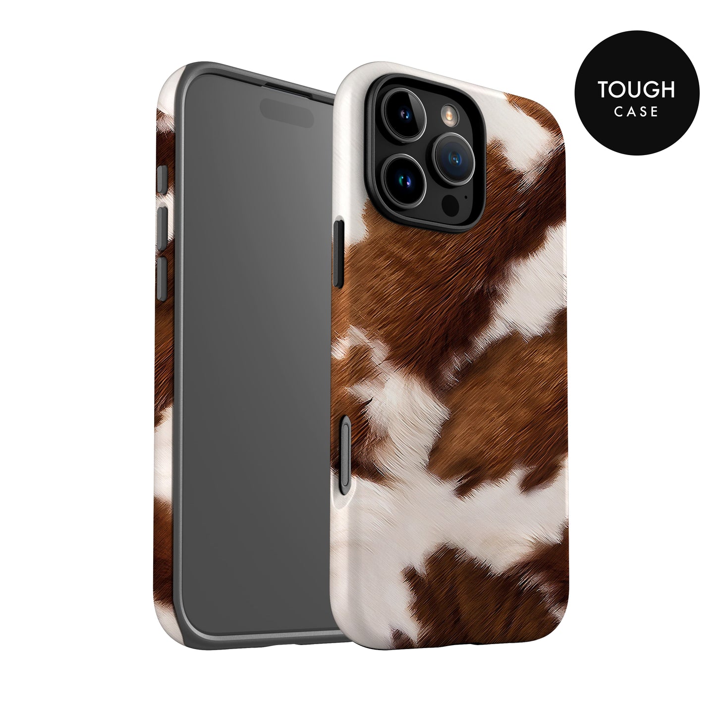 Cow Hide Print Phone Case Phone Case