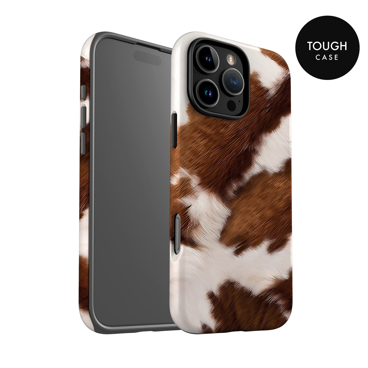 Cow Hide Print Phone Case Phone Case
