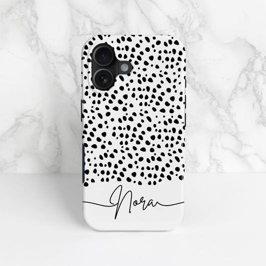 Dalmatian Spots Pattern Custom Case  Phone Case