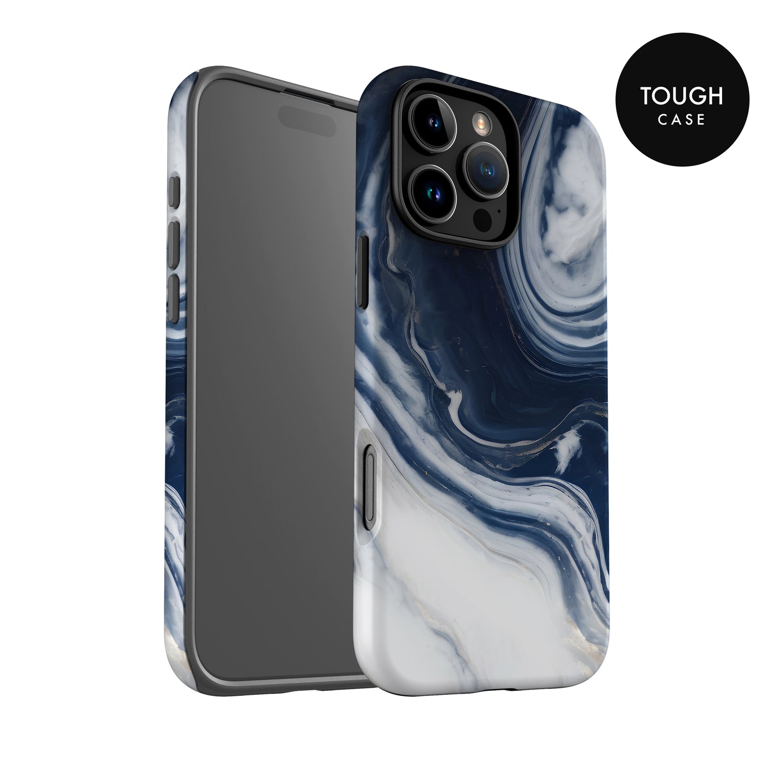 Blue Swirl Personalised Phone Case Phone Case
