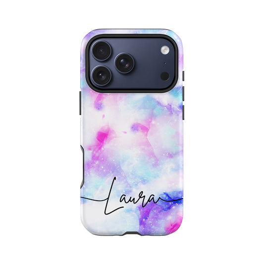 Personalised Abstract Star Marble Phone Case iPhone 17 Pro Phone Case