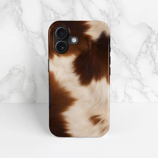 Cowhide Cow Pattern Print Case  Phone Case