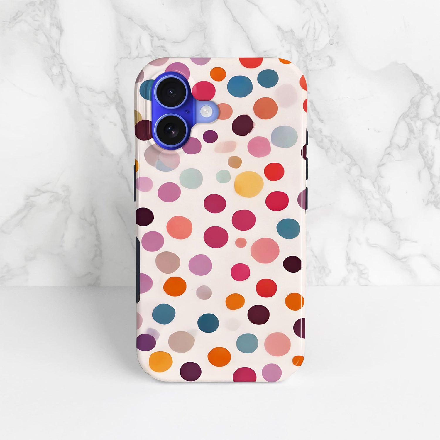 Abstract Rainbow Polka Dot Print Case  Phone Case