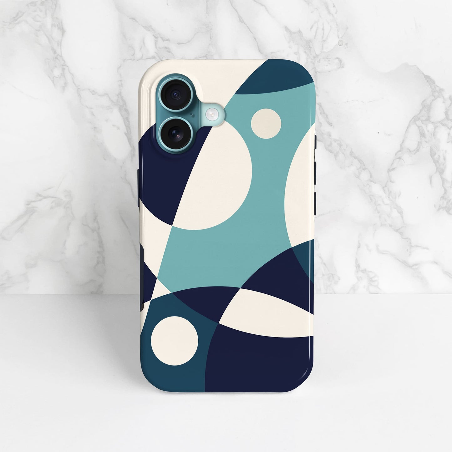 Blue Horizon Abstract Colour Block Case  Phone Case