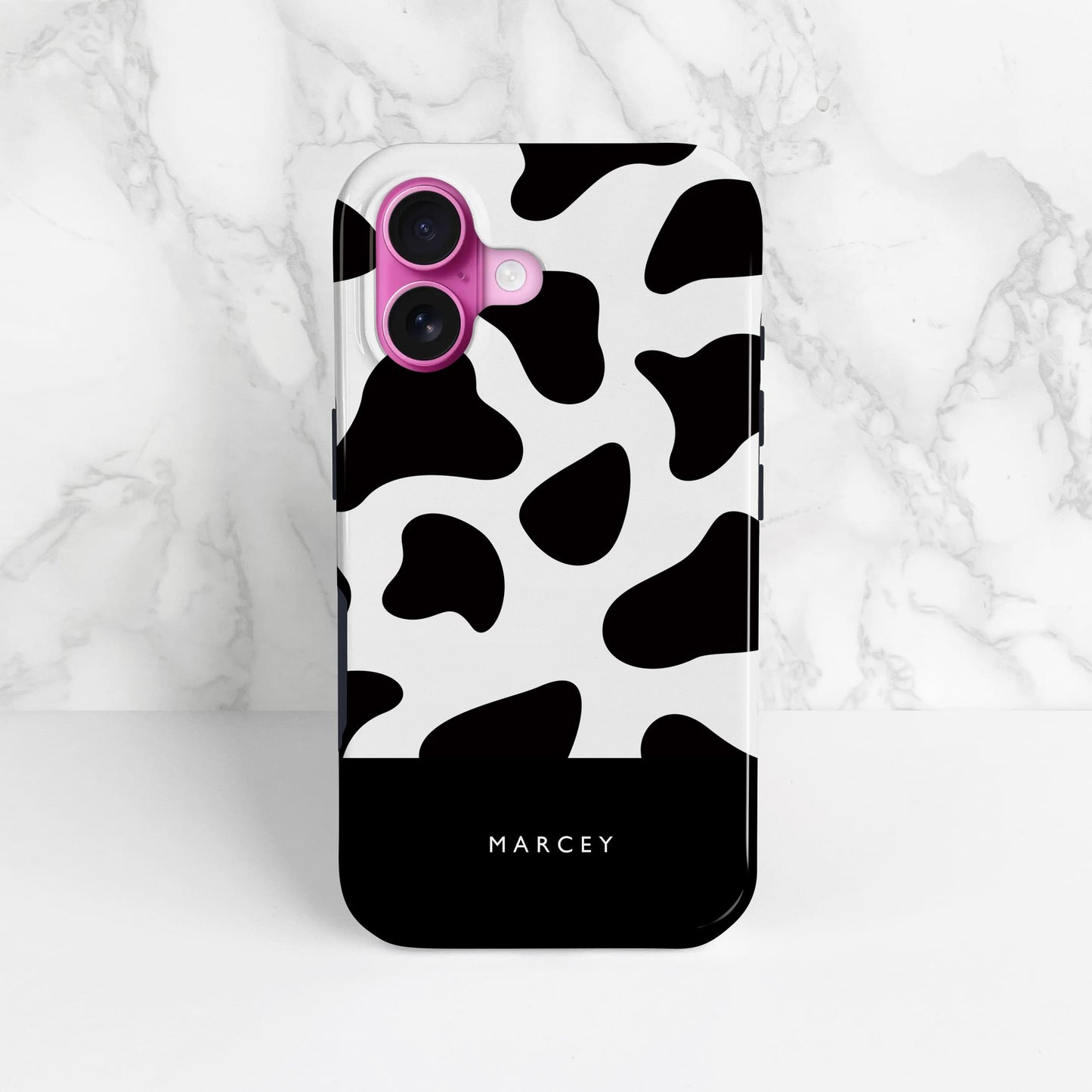 Personalised Cow Spot Pattern Case  Phone Case