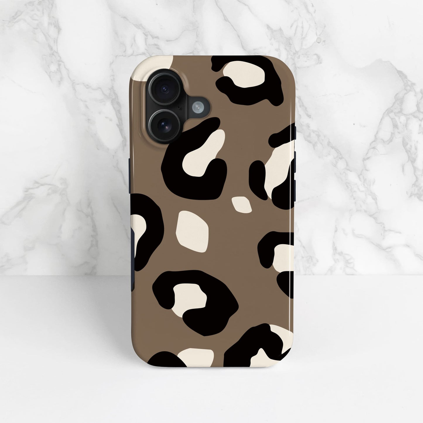 Muted Brown Leopard Print Phone Case  Phone Case