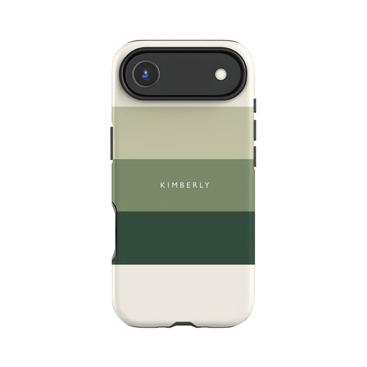 Olive Green Stripes Custom Case Phone Case