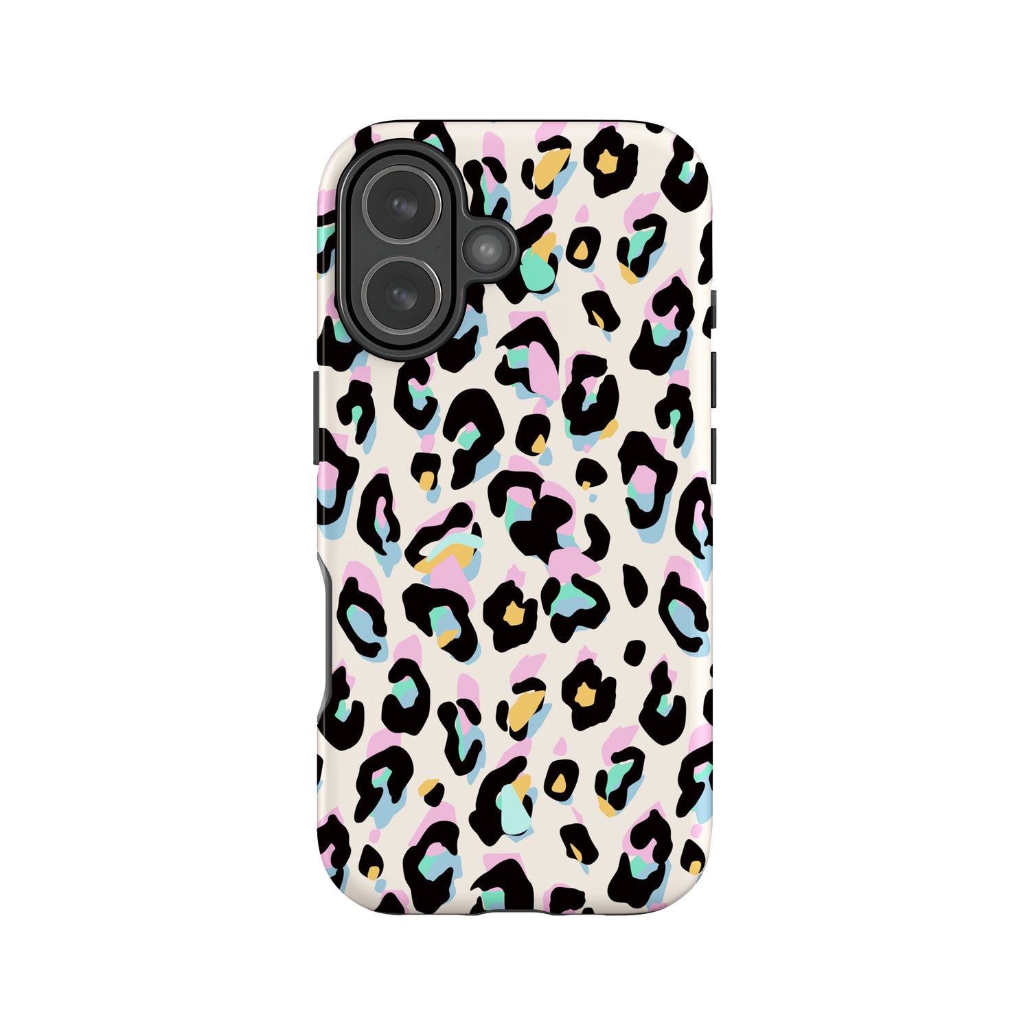 Multicolour Ditsy Leopard Print Phone Case iPhone 17 Phone Case