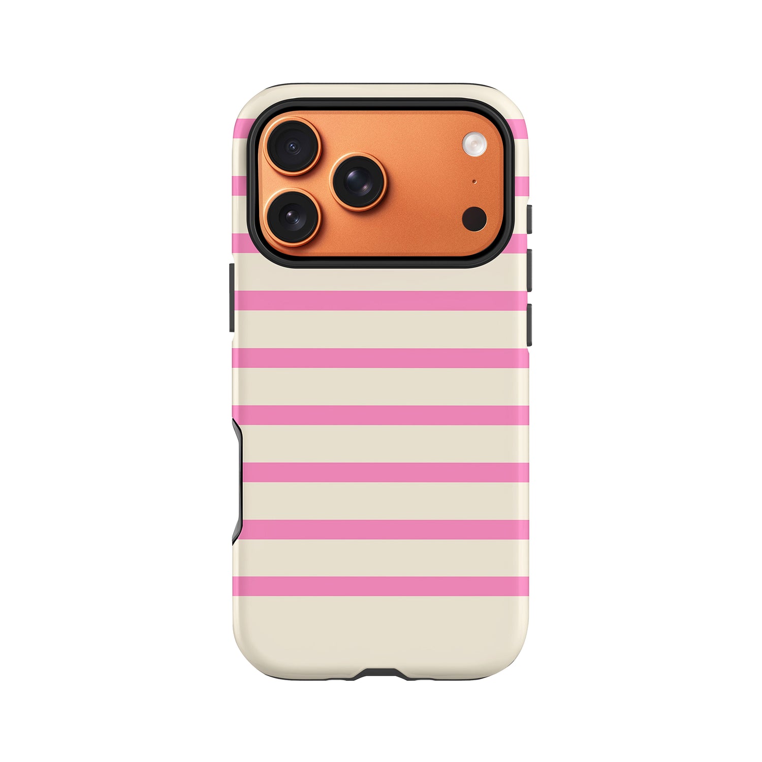Vanilla Pink Stripes Phone Case Phone Case