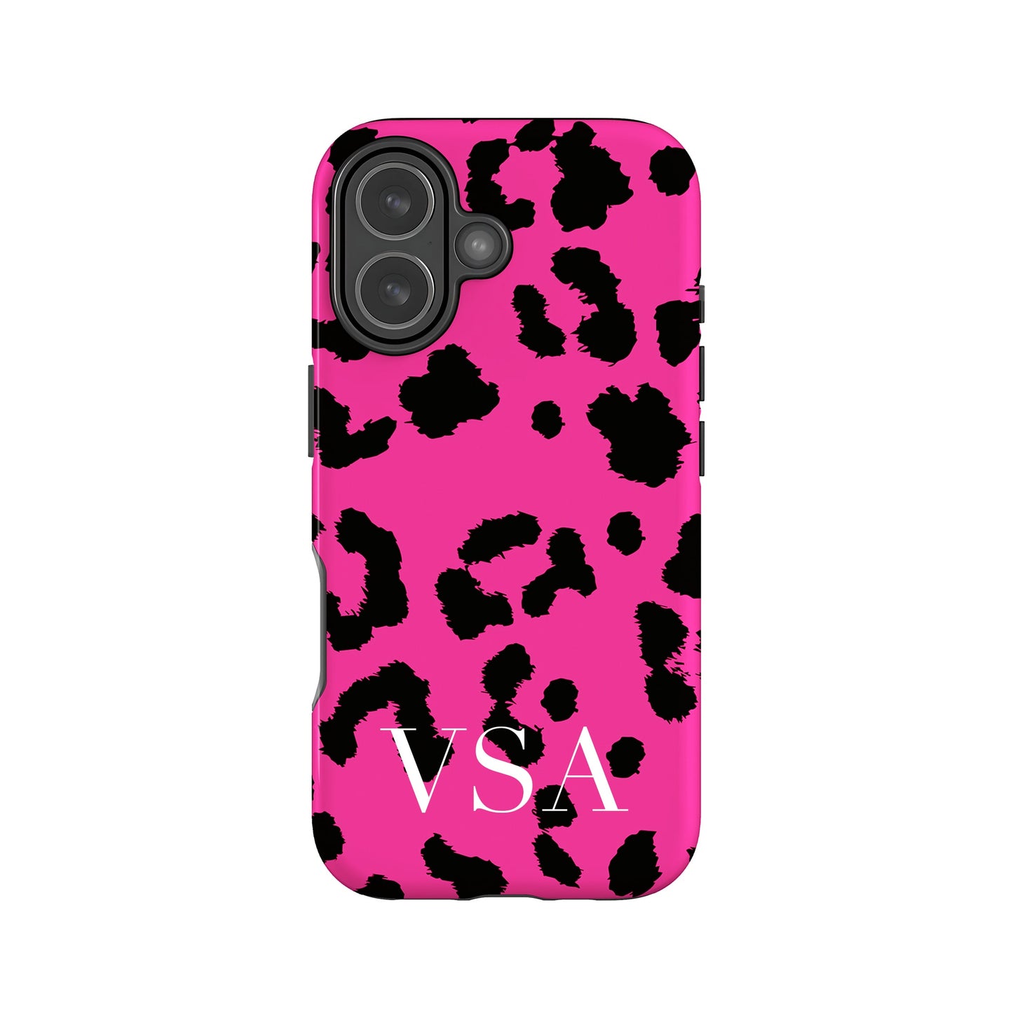 Hot Pink Leopard Print Phone Case iPhone 17 Phone Case