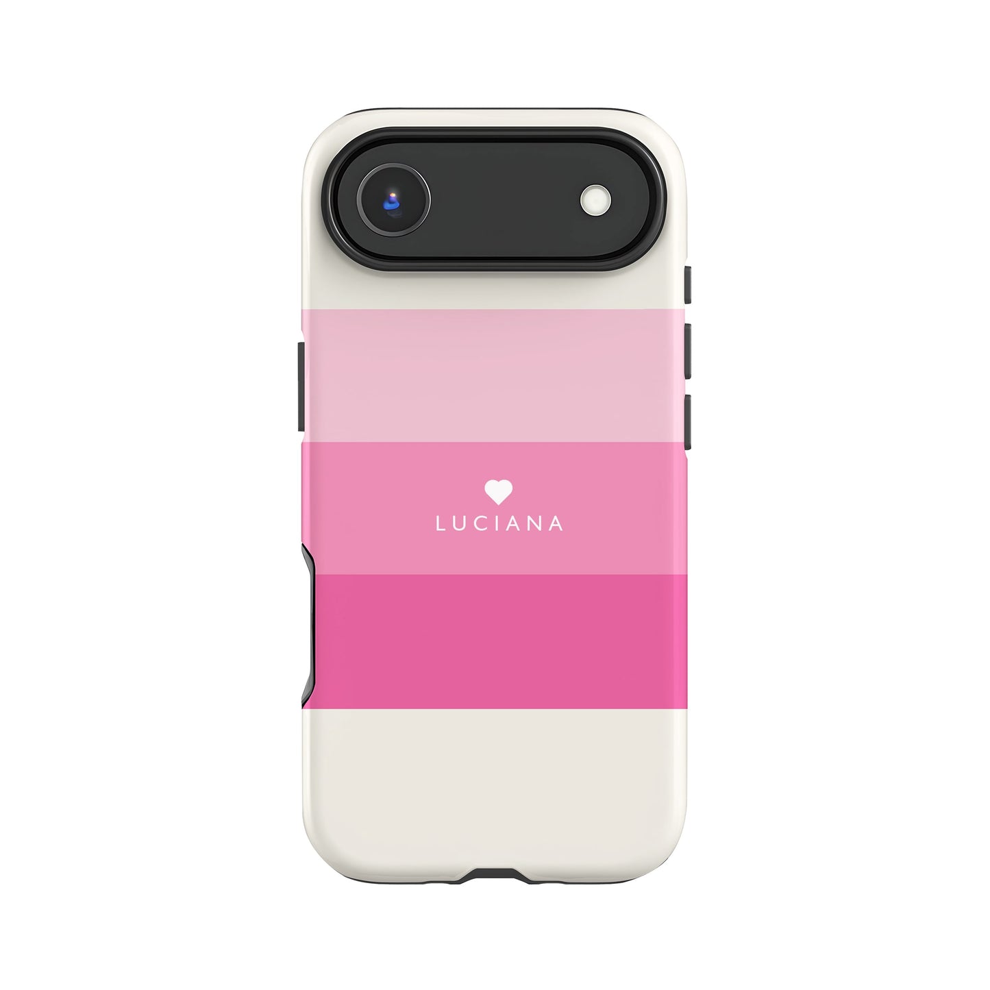Pink Candy Stripe Custom Case Phone Case