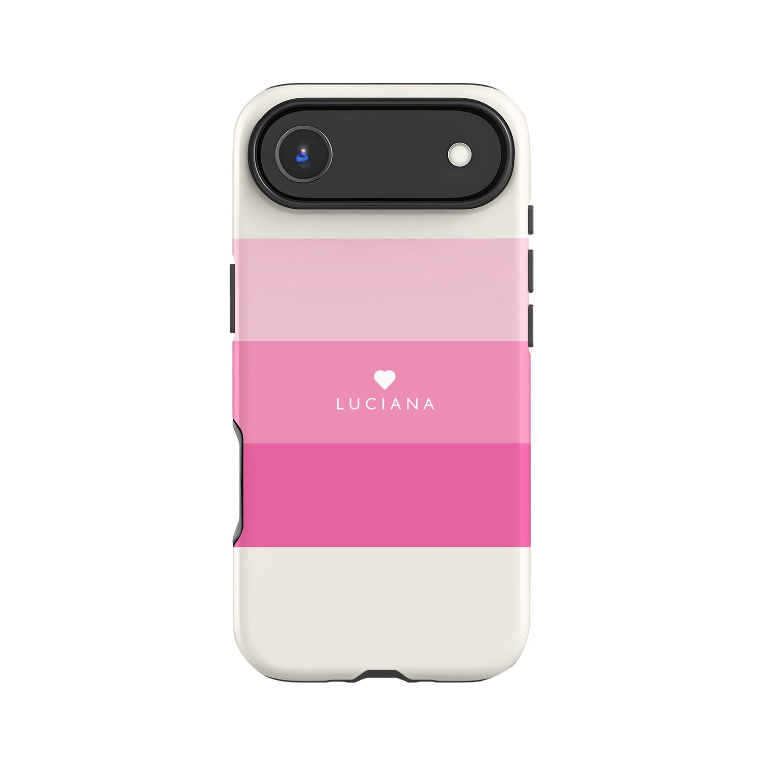 Pink Candy Stripe Custom Case Phone Case