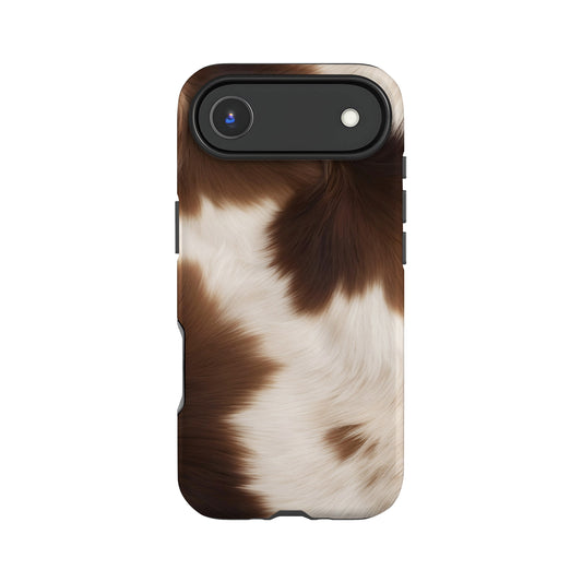 Cowhide Cow Pattern Print Case iPhone 17 Air Phone Case