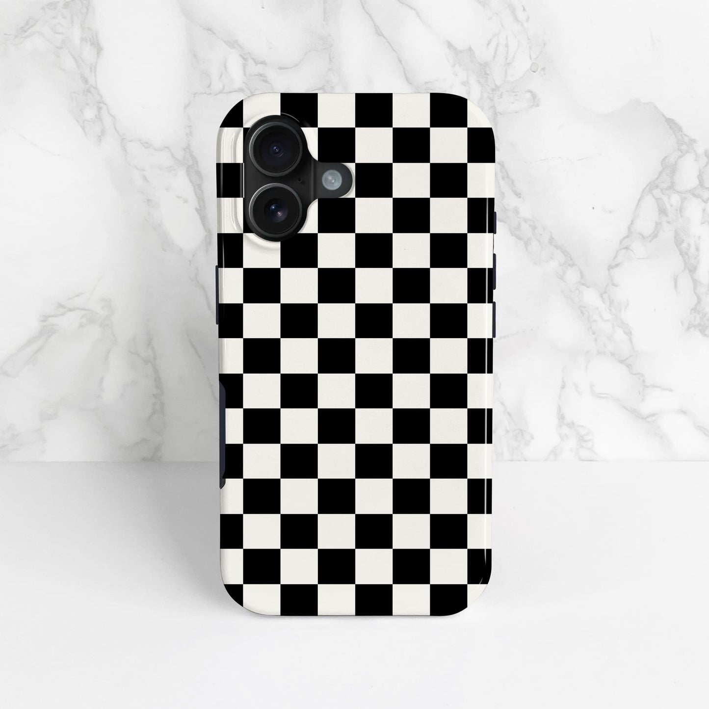 Black Checkerboard Phone Case  Phone Case