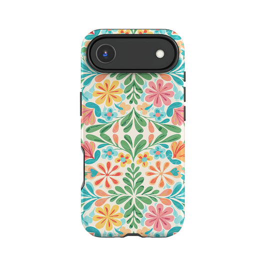 Colourful Boho Floral Print Case Phone Case