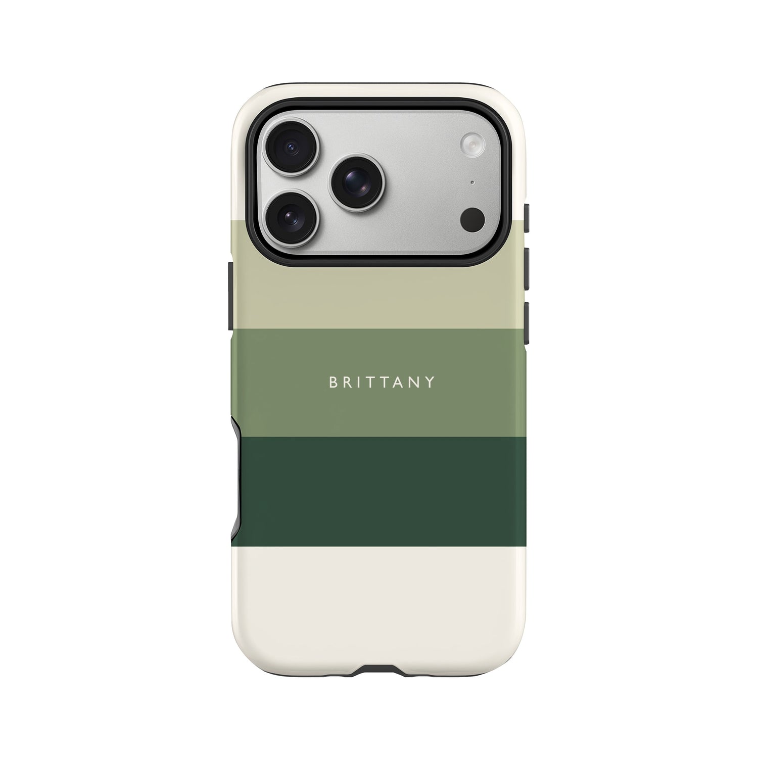 Olive Green Stripes Custom Case Phone Case
