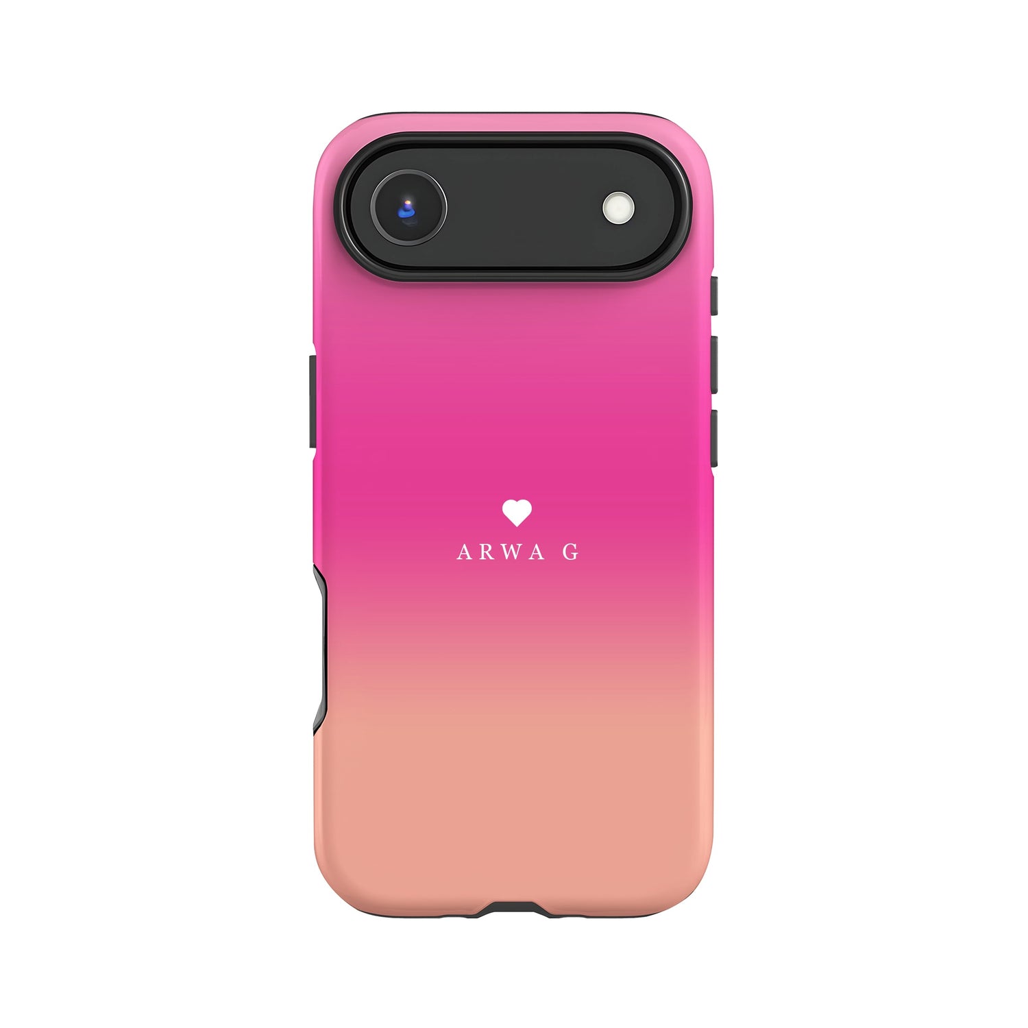 Personalised Pink Ombré Phone Case Phone Case