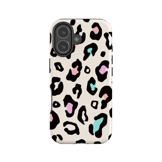 Multicolour Leopard Spots Case iPhone 17 Phone Case