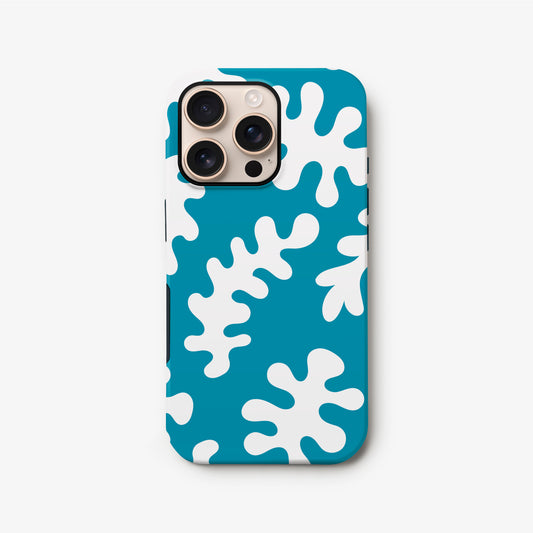 Blue Abstract Matisse Pattern Case iPhone 16 Phone Case