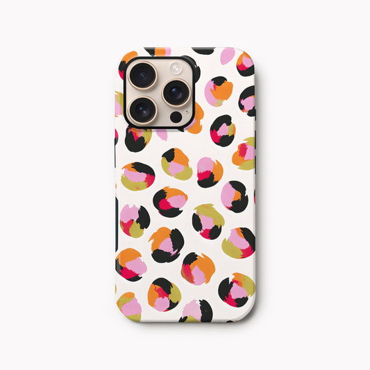 Colour Pop Leopard Print Case iPhone 16 Pro Phone Case