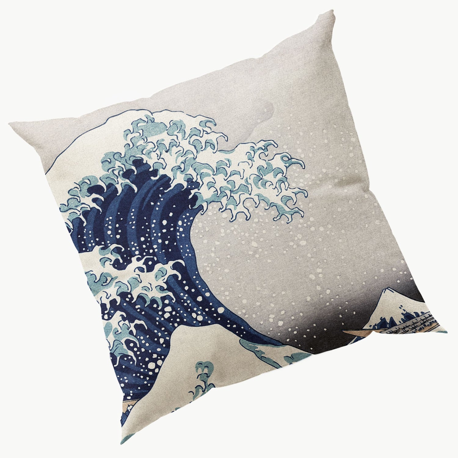 The Great Wave Japanese Art Cushion  Cushion