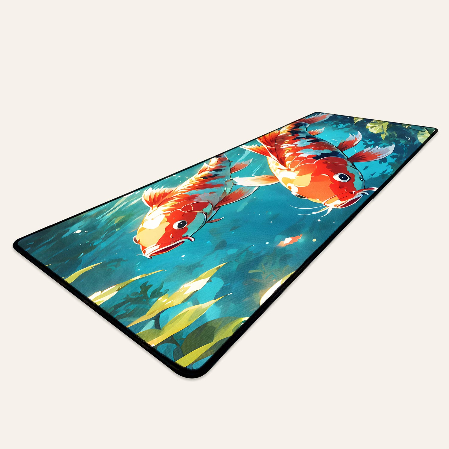 Koi Fish Japanese Carp Art Gaming & Desk Mat Desk & Gaming Mat