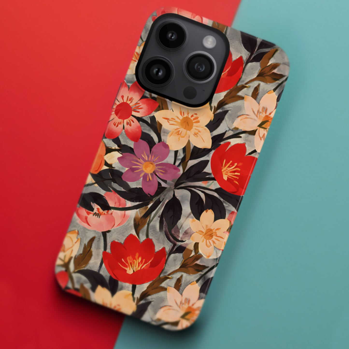 Japanese Floral Pattern Print Case  Phone Case