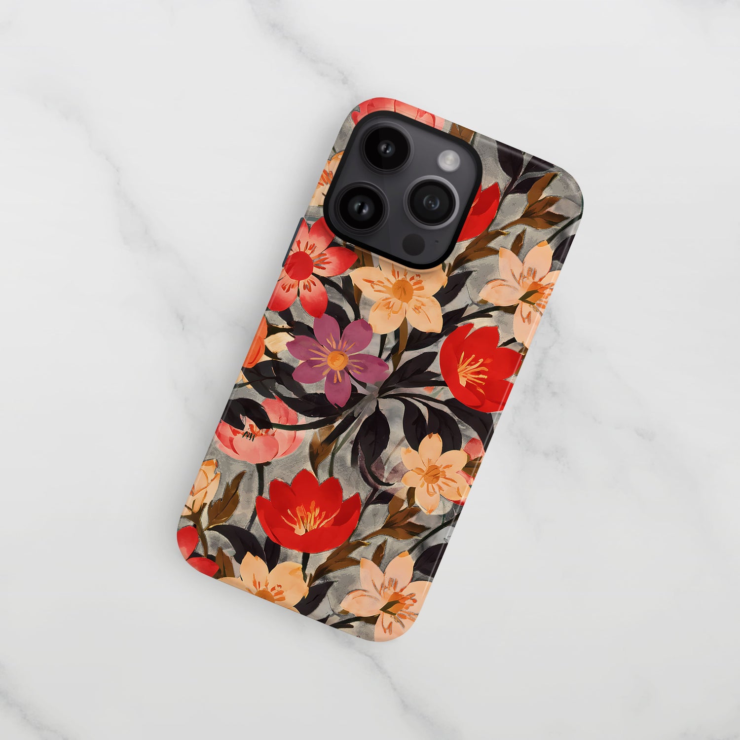 Japanese Floral Pattern Print Case  Phone Case