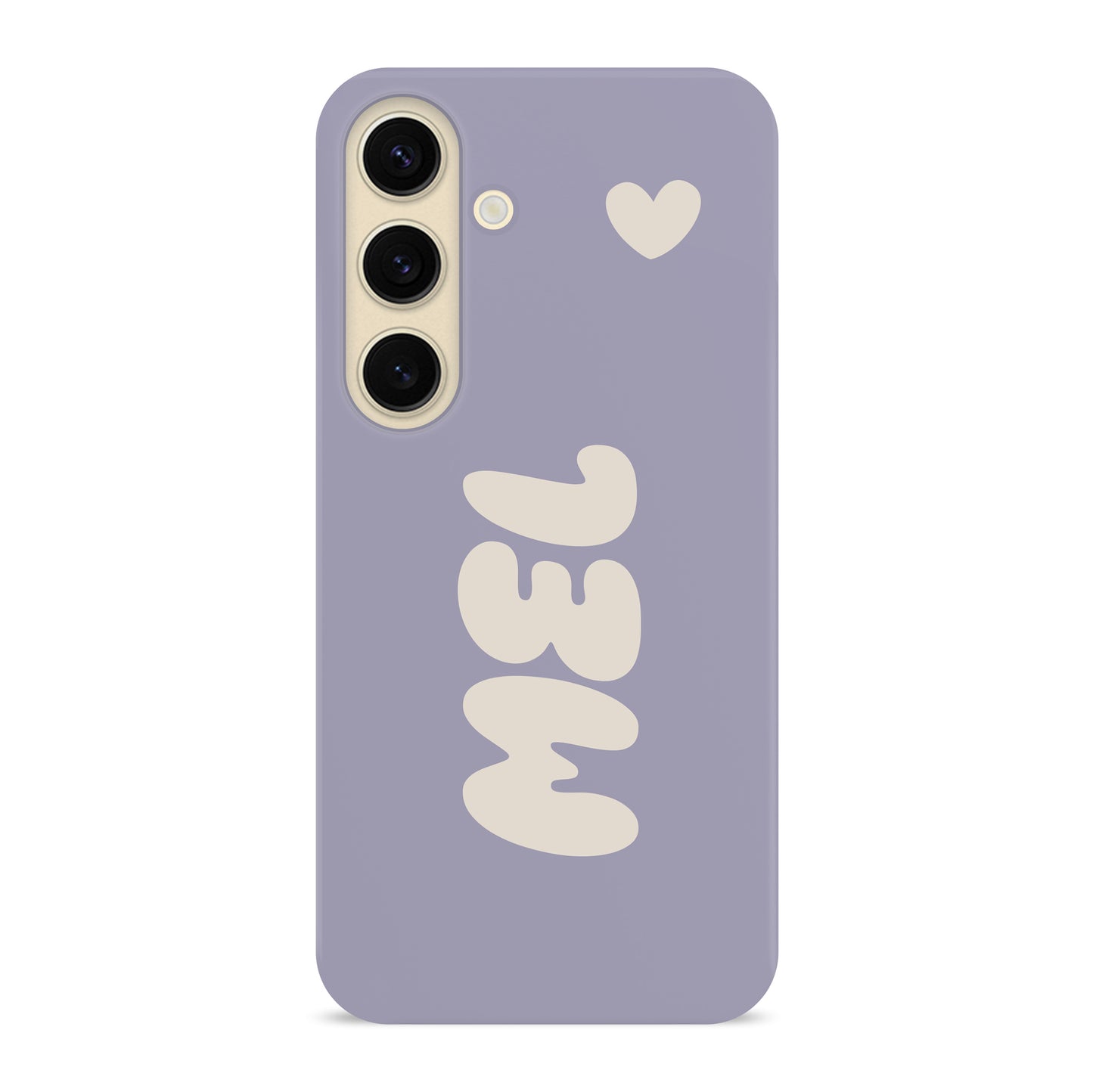 Custom Purple Bubble Name Case Phone Case