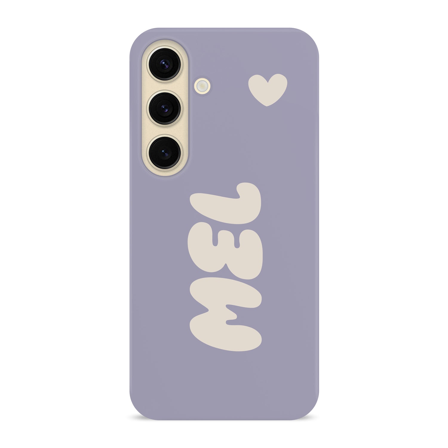 Custom Purple Bubble Name Case Phone Case