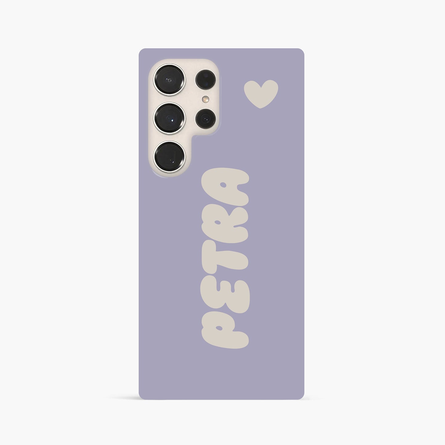 Custom Purple Bubble Name Case Phone Case