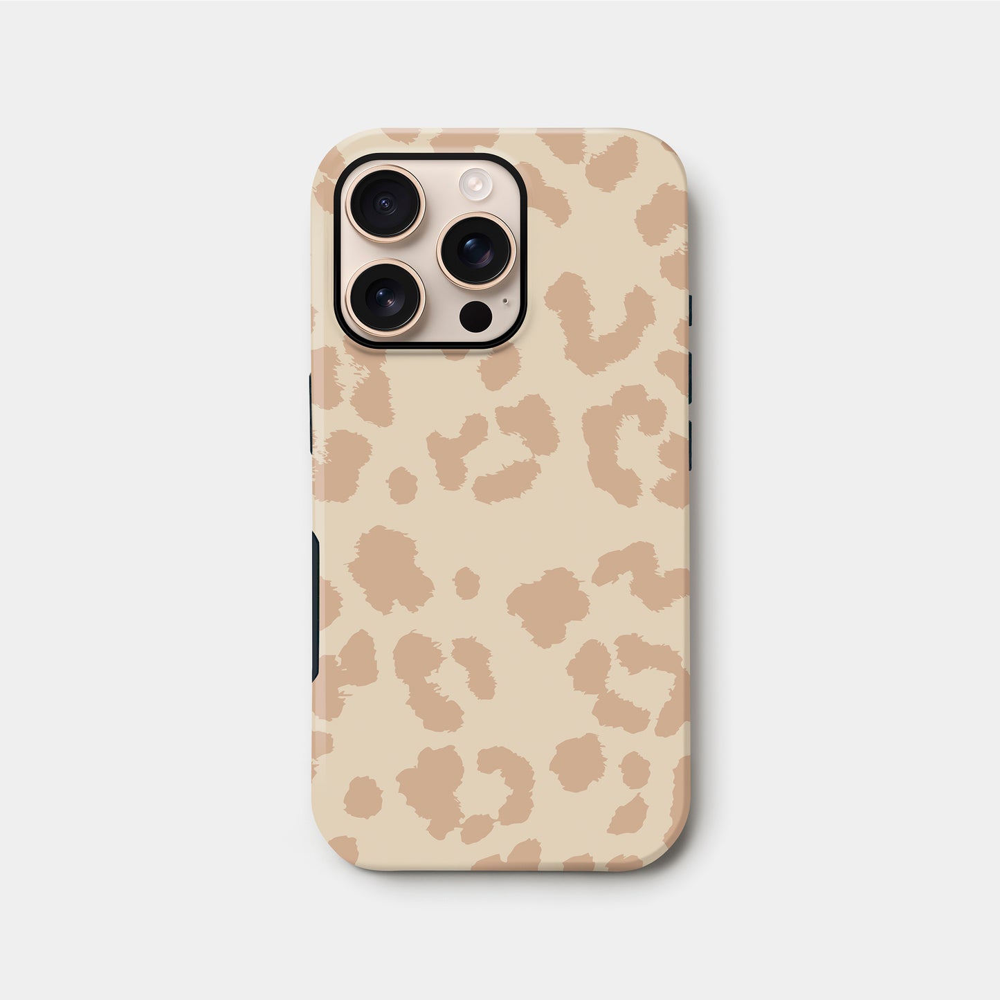 Vanilla Leopard Print Case iPhone 16 Pro Phone Case